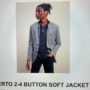 NWT John Varvatos limited edition Roberto soft jacket